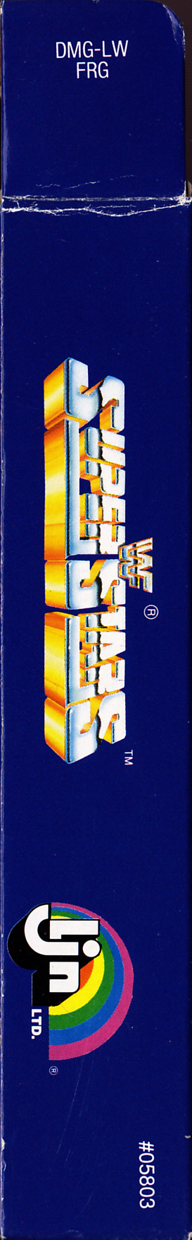 WWF Superstars FRG Box left site