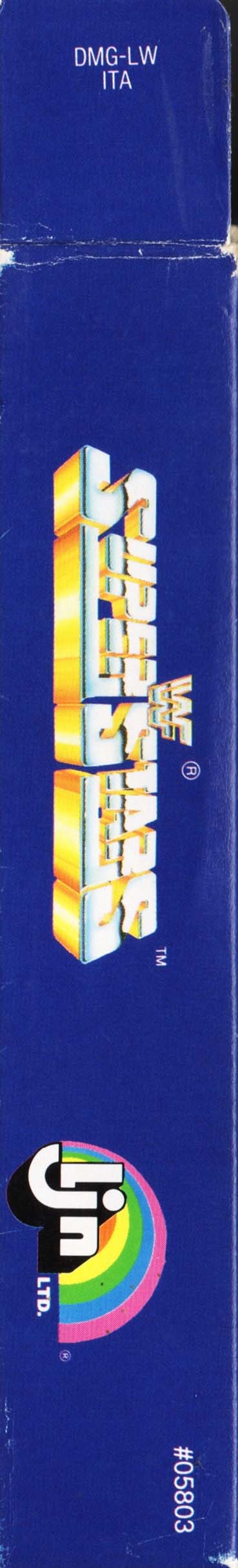 WWF Superstars ITA Box left site