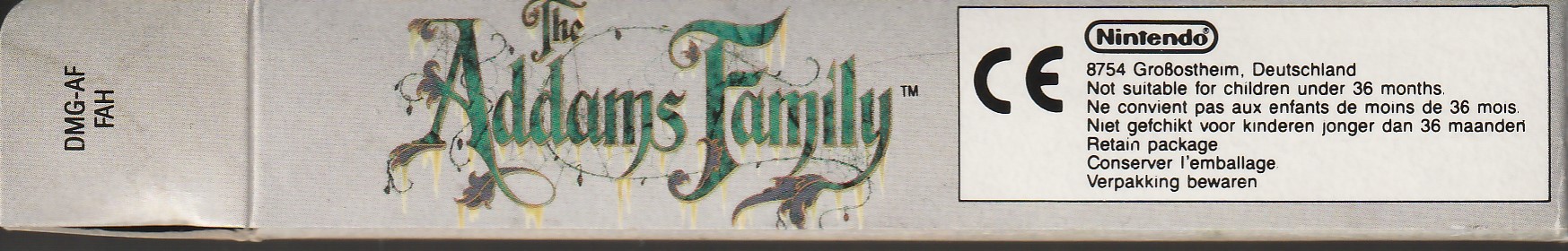 Addams Family (the) FAH Box left site