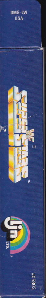 WWF Superstars USA Box left site