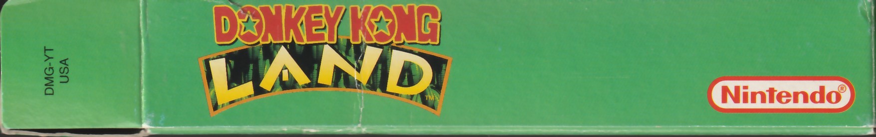 Donkey Kong Land USA Box left site