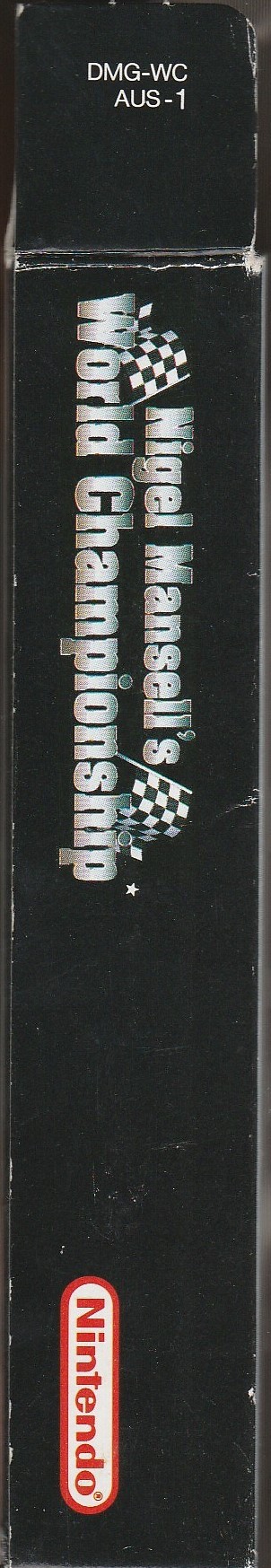 Nigel Mansell’s World Championship AUS-1 Box left site