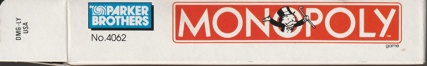 Monopoly USA Box left site