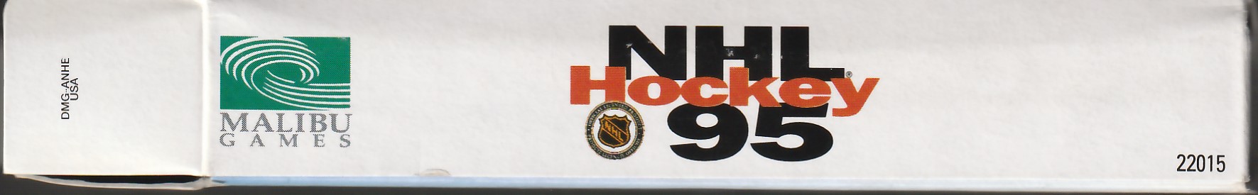 NHL Hockey 95 USA Box left site