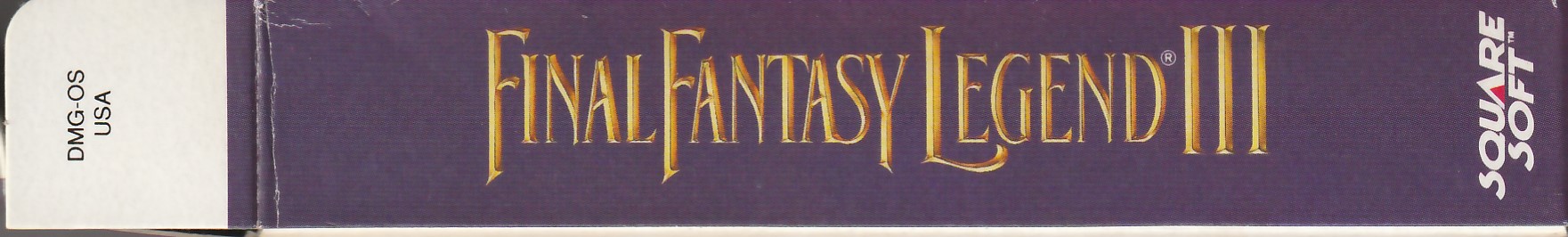 Final Fantasy Legend III USA Box left site