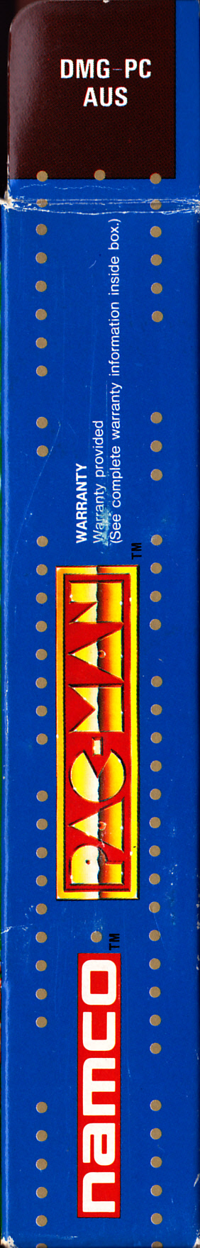 Pac-Man AUS Box right side