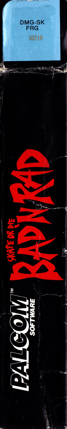 Bad'n Rad (Skate or Die) FRG Box right side