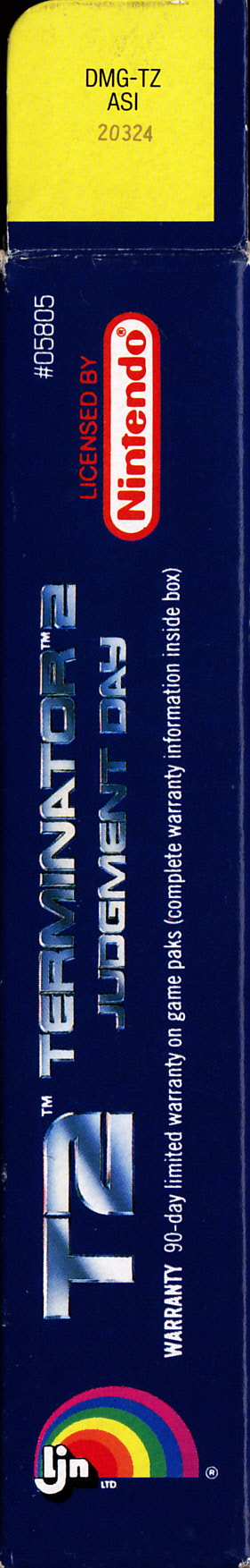 T2 Terminator 2 Judgment Day ASI Box right side