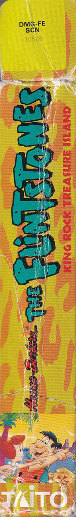 Flintstones King Rock Treasure Island (the) SCN Box right side