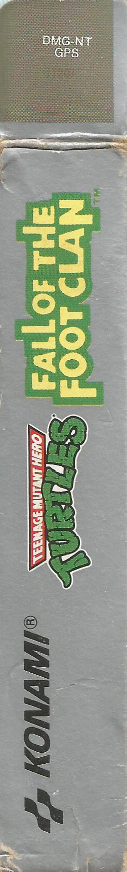 Teenage Mutant Hero Turtles Fall of the Foot Clan GPS Box right side