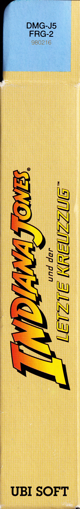 Indy Indiana Jones und der Letzte Kreuzzug FRG-2 Box right side