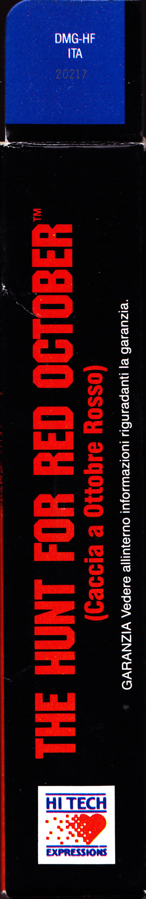 Hunt for Red October (the) - Cassia a Ottobre Rosso ITA Box right side