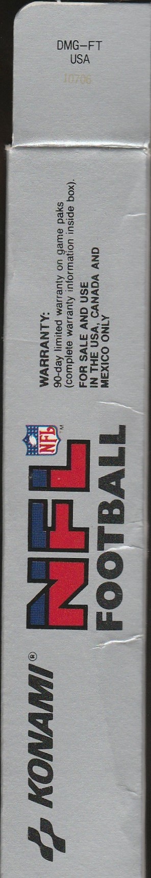 NFL Football USA Box right side