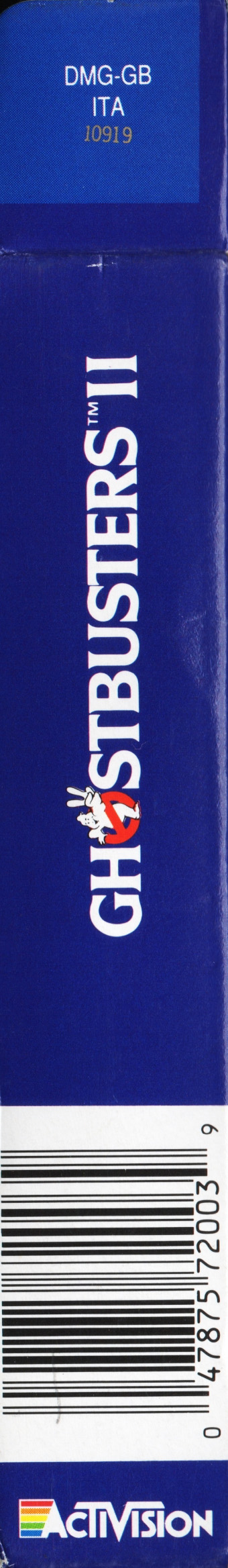 Ghostbusters II ITA Box right side