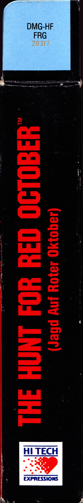 Hunt for Red October (the) - Jadg Auf Roter Oktober FRG Box right side