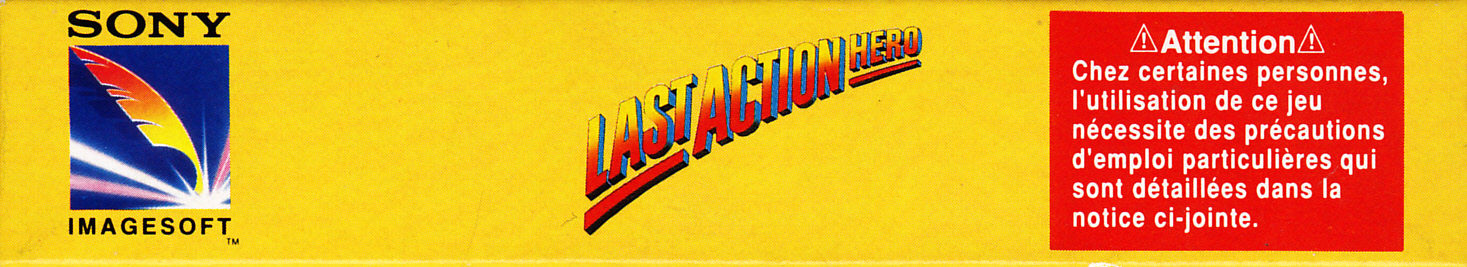 Last Action Hero FAH Box top