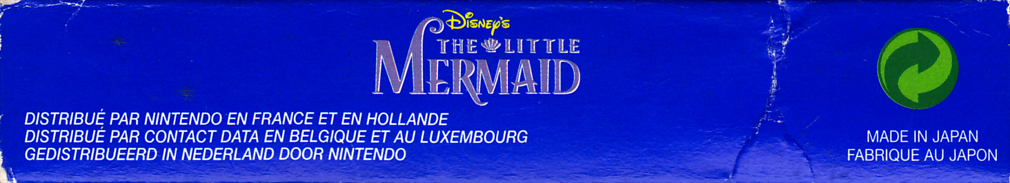 Little Mermaid (Disney’s the) NFHU Box top