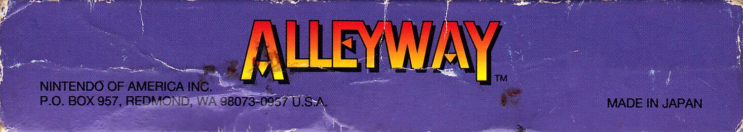 Alleyway USA Box top