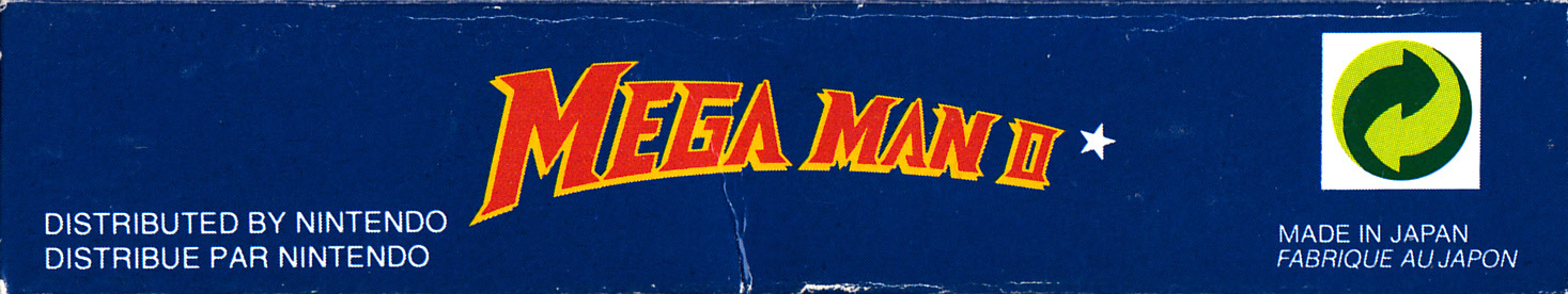 Mega Man II FAH-1 Box top