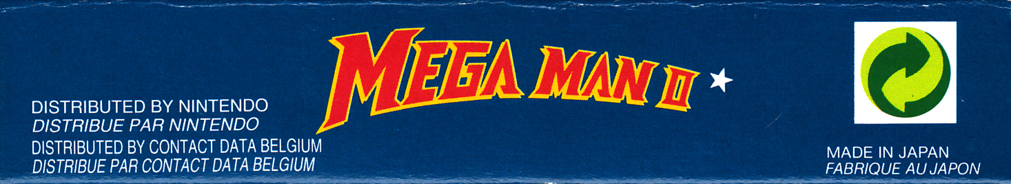 Mega Man II FAH-2 Box top