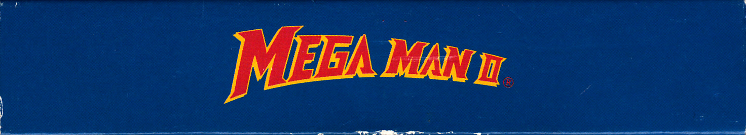 Mega Man II USA Box top