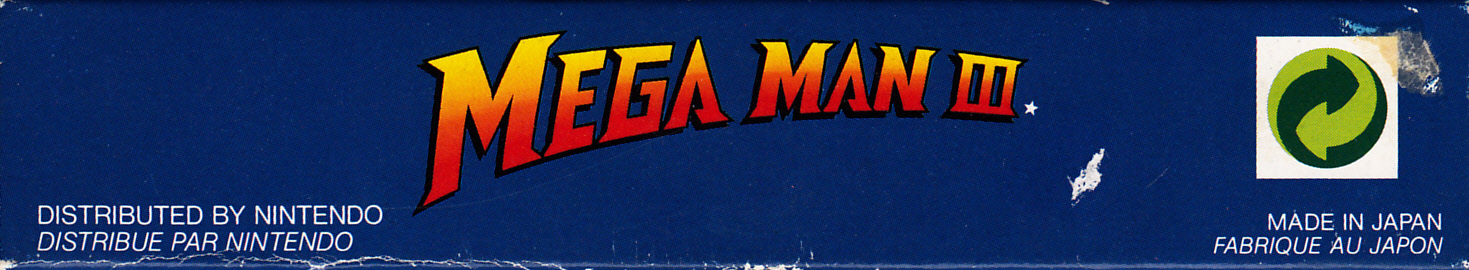 Mega Man III FAH Box top