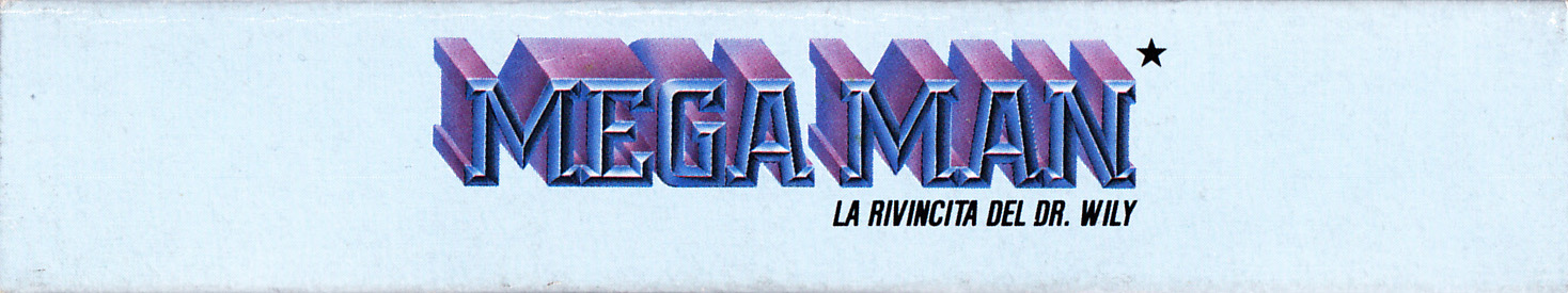 Mega Man la Rivincita del Dr. Wily ITA-1 Box top