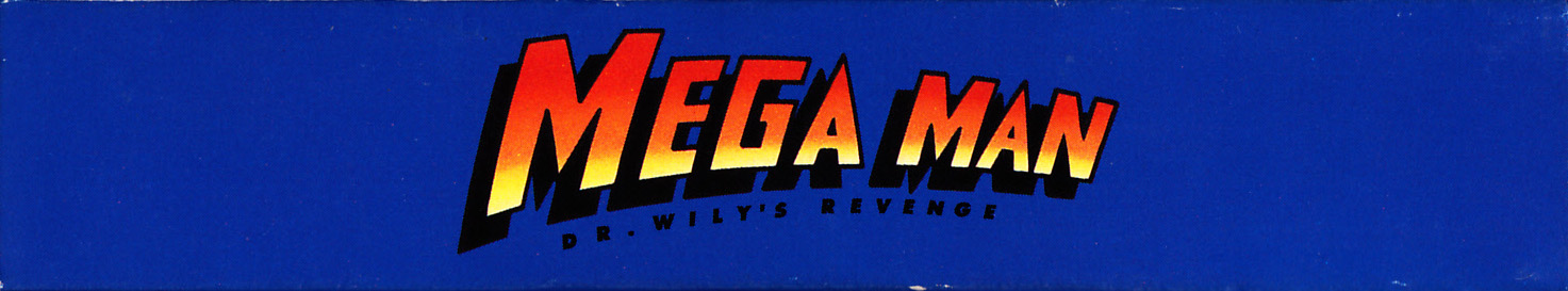 Mega Man Dr. Wily's Revenge USA Box top