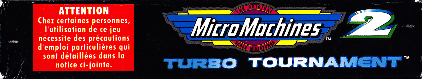 Micro Machines 2: Turbo Tournament FAH Box top