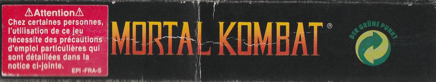 Mortal Kombat FAH-1 Box top