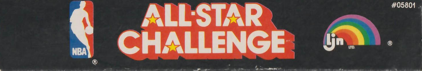 NBA All-Star Challenge NOE-1 Box top