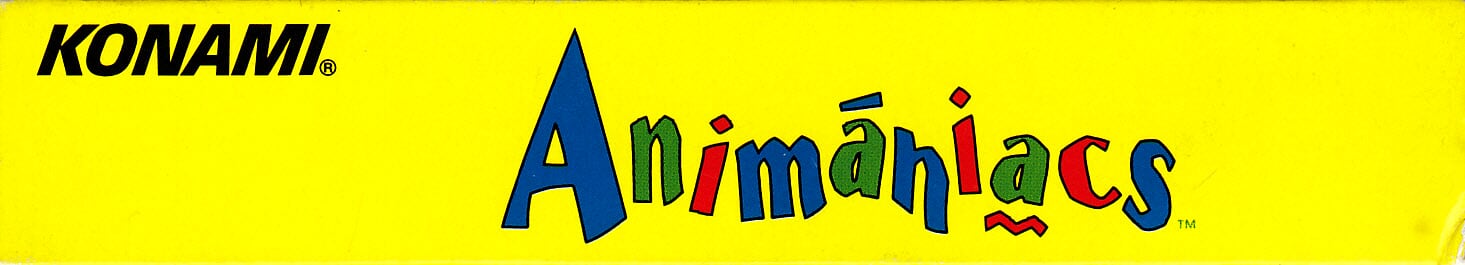 Animaniacs USA-1 Box top