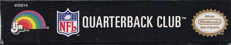 NFL Quarterback Club USA Box top