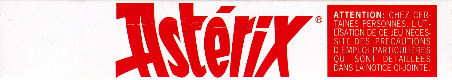 Astérix FAH-3 Box top