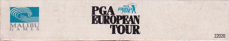 PGA European Tour USA Box top