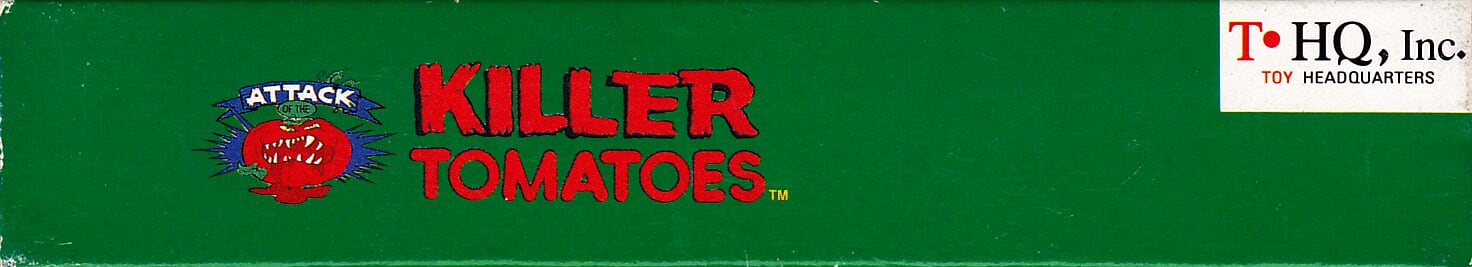 Attack of the Killer Tomatoes NOE Box top