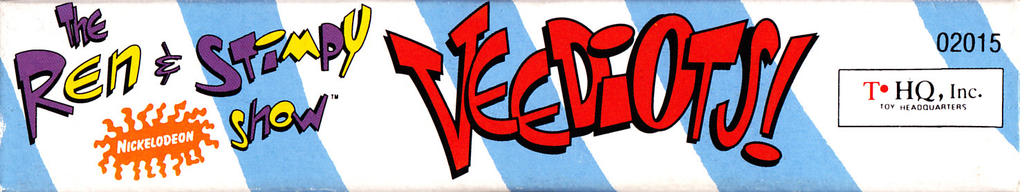 Ren & Stimpy Show Veediots! (the) UKV Box top