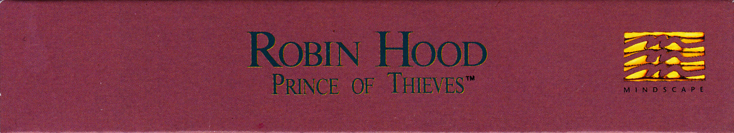 Robin Hood Prince of Thieves FRG Box top