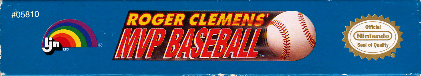 MVP Baseball (Roger Clemens') USA Box top