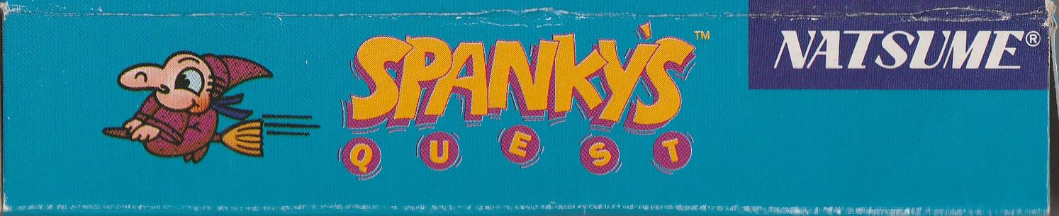 Spanky's Quest USA Box top