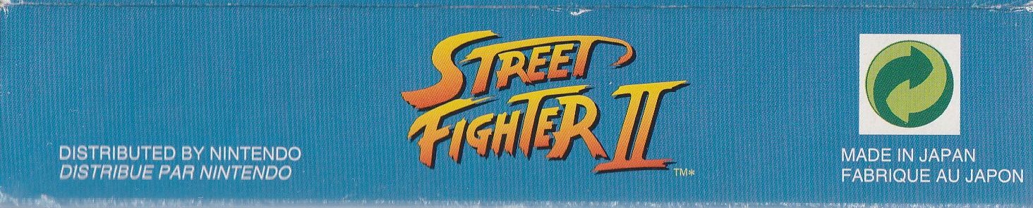 Street Fighter II FAH Box top