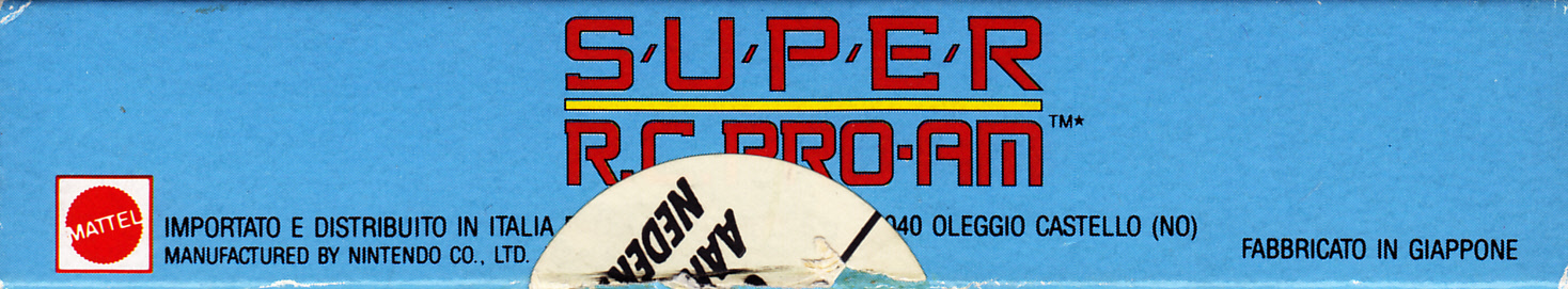 Super R.C. Pro-Am ITA Box top