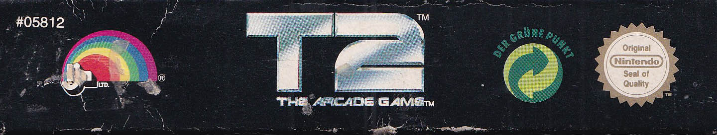 T2 the Arcade Game NOE Box top