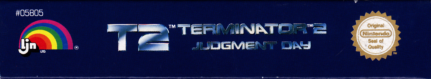 T2 Terminator 2 Judgment Day ASI Box top