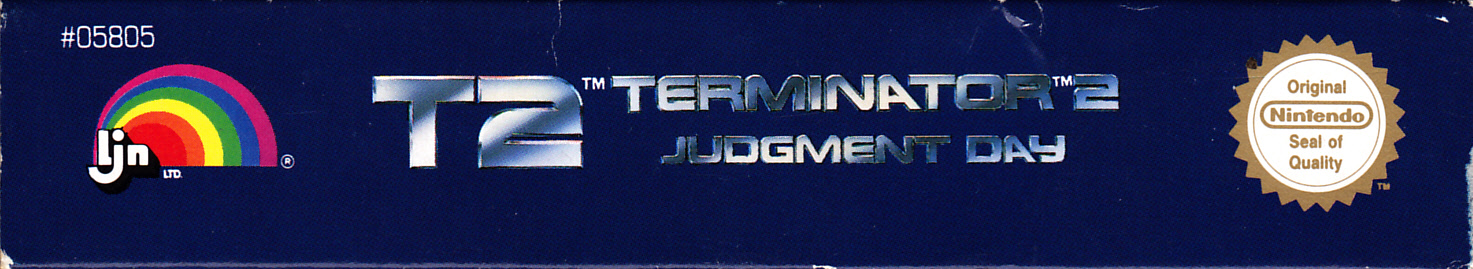 T2 Terminator 2 Judgment Day AUS Box top