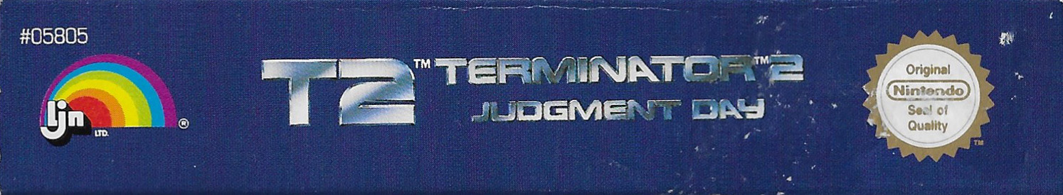 T2 Terminator 2 Judgment Day FRG Box top