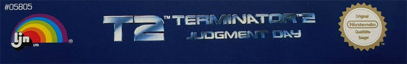 T2 Terminator 2 Judgment Day NOE Box top