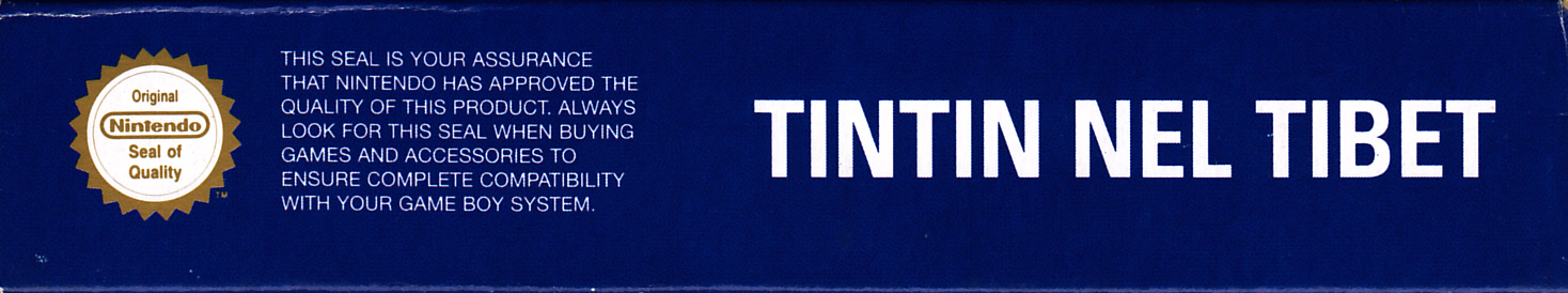 Tintin nel Tibet ITA Box top