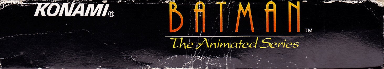 Batman the Animated Series FAH Box top