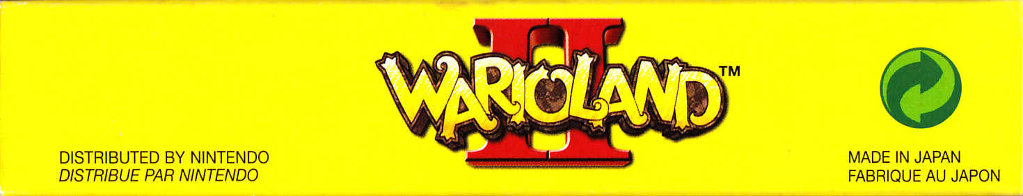 Wario Land II NFAH Box top